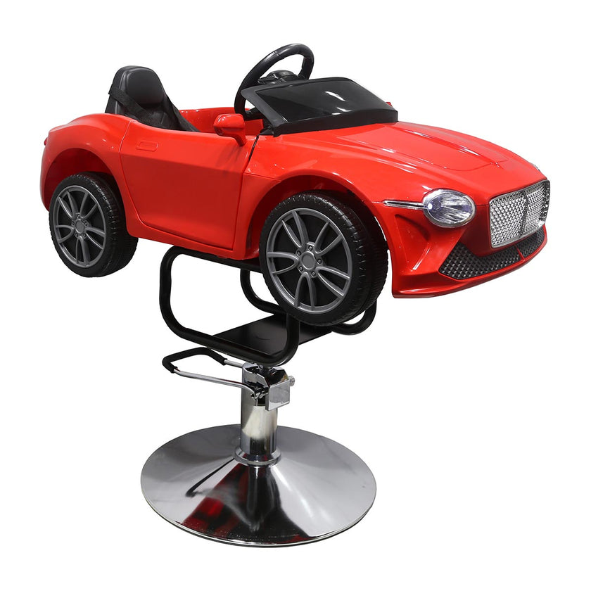 FREDDIE children's chair red w/plate base