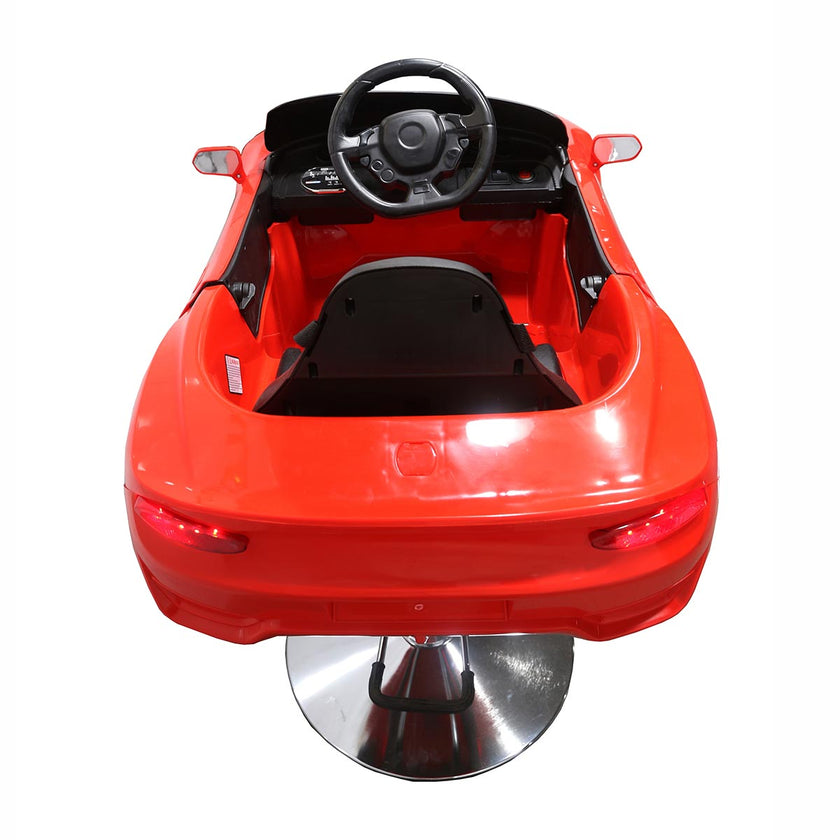 FREDDIE children's chair red w/plate base