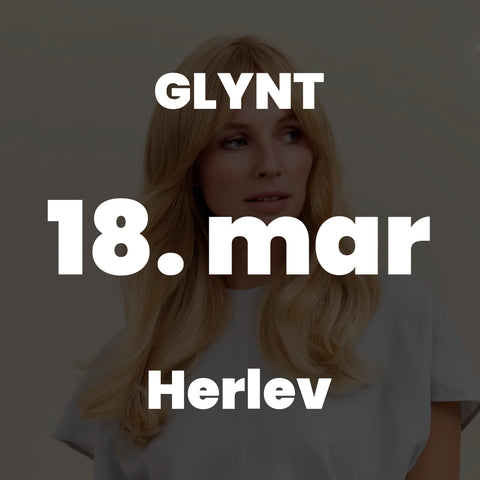 **HER EDU GLYNT Blonde Expert d. 18/3 26
Kl. 9.30 - 16.30
Frisørland, Virkeholm 3B, 2730 Herlev
