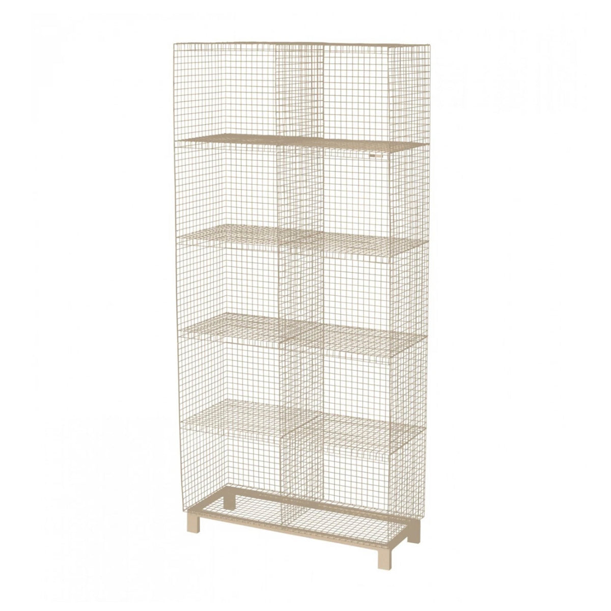 GRID CABINET salgsreol m/ben RUSTIC GREY