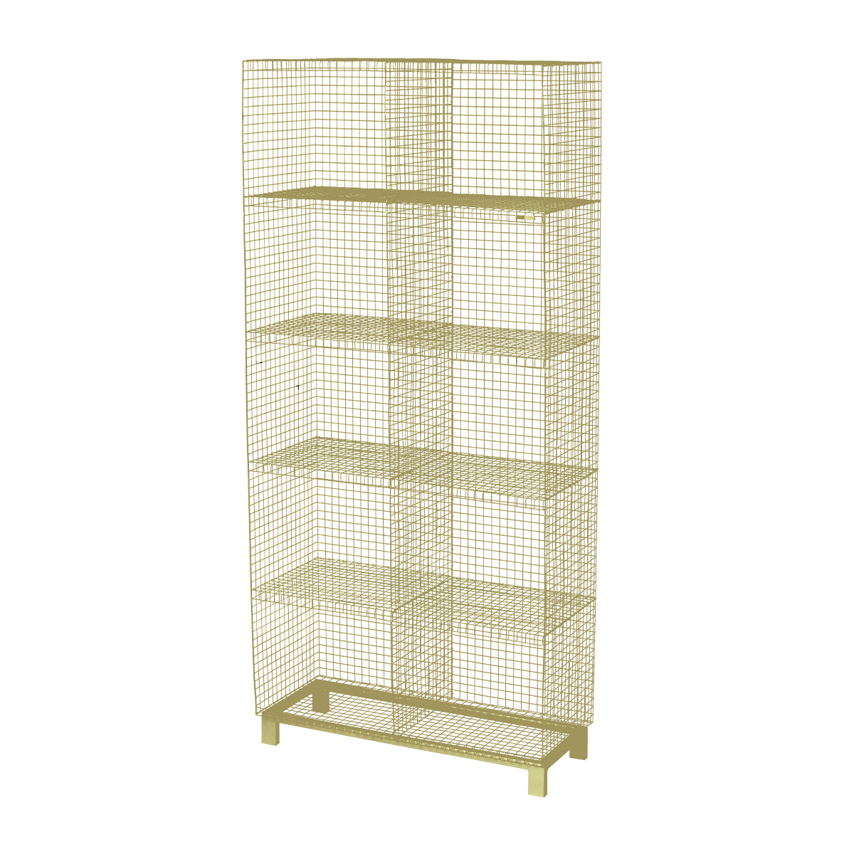 GRID CABINET salgsreol m/ben RUSTIC GREY