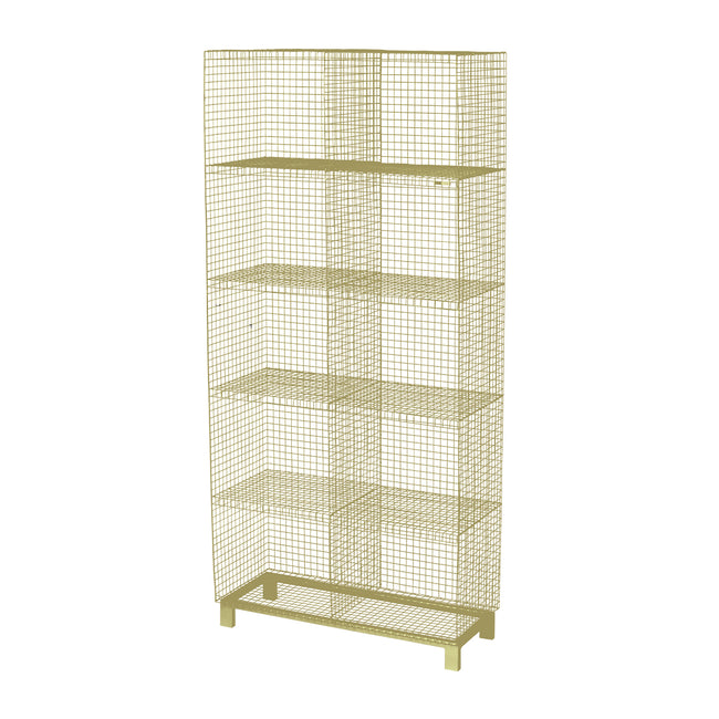 GRID CABINET salgsreol m/ben RUSTIC GREY