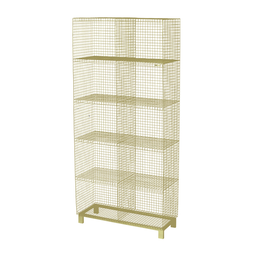 GRID CABINET salgsreol m/ben RUSTIC GREY
