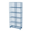 GRID CABINET salgsreol m/ben RUSTIC GREY