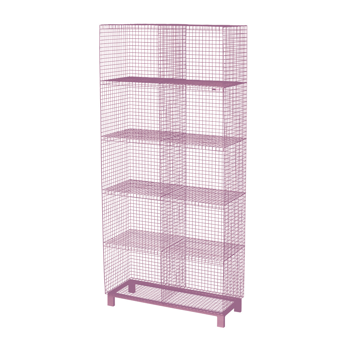GRID CABINET salgsreol m/ben RUSTIC GREY