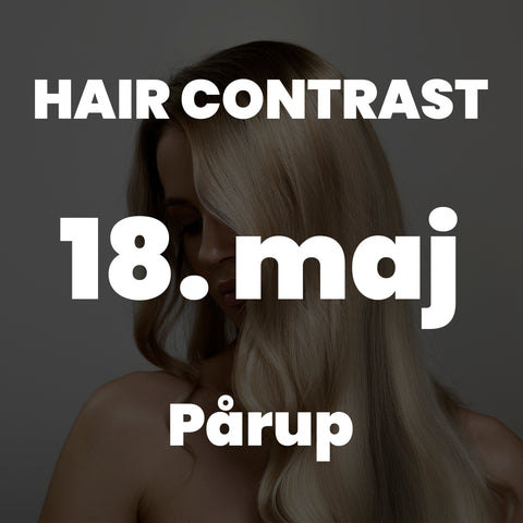 PÅ EDU Hair Contrast Certificering  
d. 18/5 26 kl. 9.00-15.30 
Frisørland, Juuls Vej 7 Pårup, 7442 Engesvang