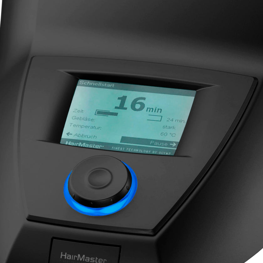 HAIRMASTER 4 black floor model
 HM4