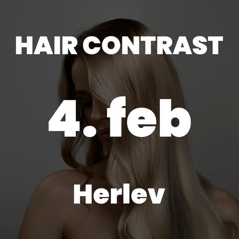 **HER EDU Hair Contrast Certificering  
d. 4/2 26 kl. 9.00-15.30 
Frisørland, Virkeholm 3B, 2730 Herlev