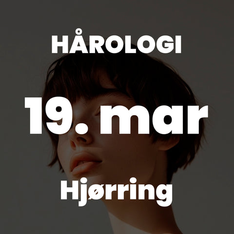 HJ EDU HÅROLOGI Be Unique 
d. 19/3 26 Kl. 9.30 - 15.30
Relax by Nina, Jernbanegade 8A, 9800 Hjørring