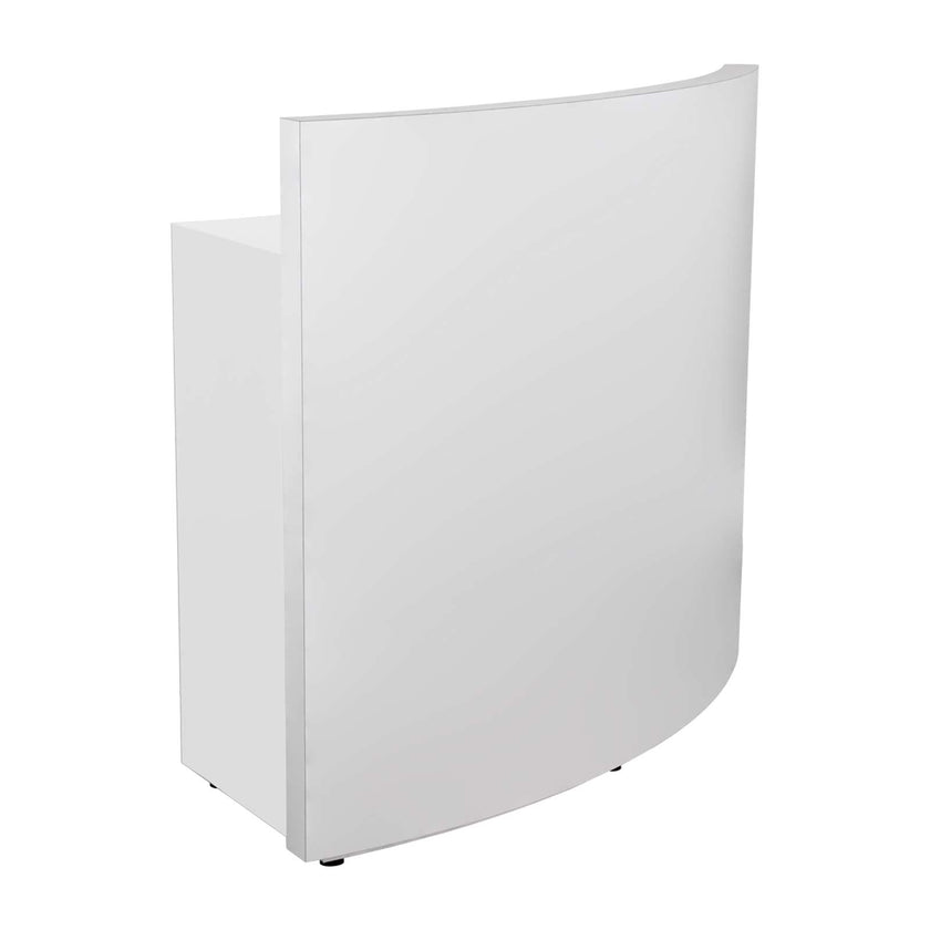 HELLO counter matt white w/shelf