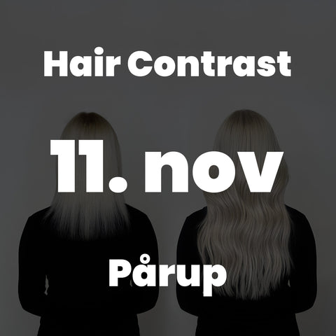 PÅ Hair Contrast Certificering EDU 
d. 11/11 25 kl. 9.00-15.00 
Frisørland, Juuls Vej 7 Pårup, 7442 Engesvang