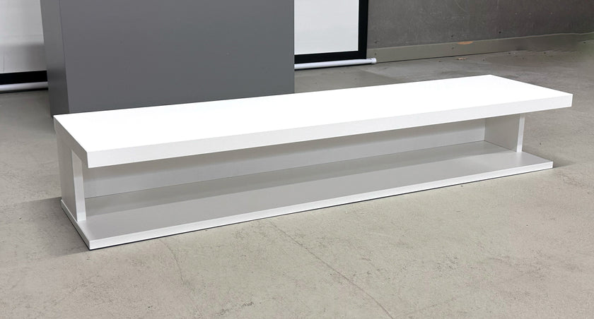 DEMO SINGLE control shelf matt white