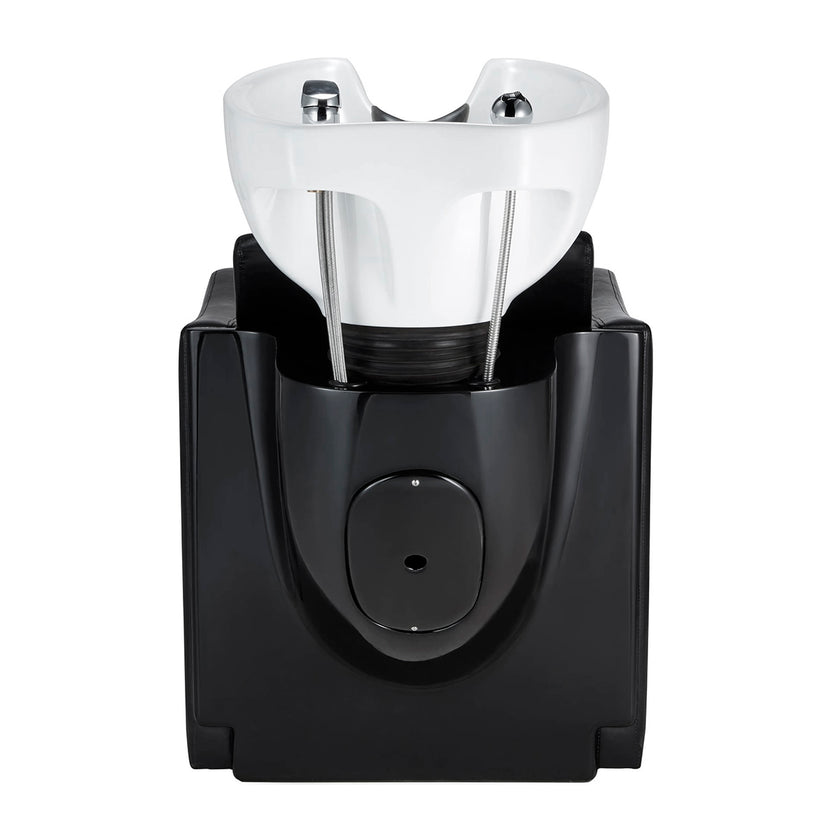 JORDAN washstand w/white basin and manual legrest