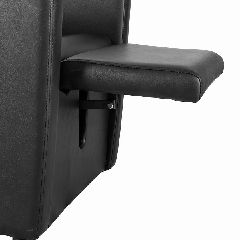 JORDAN washstand w/white basin and manual legrest