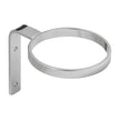 Hair dryer holder wall chrome