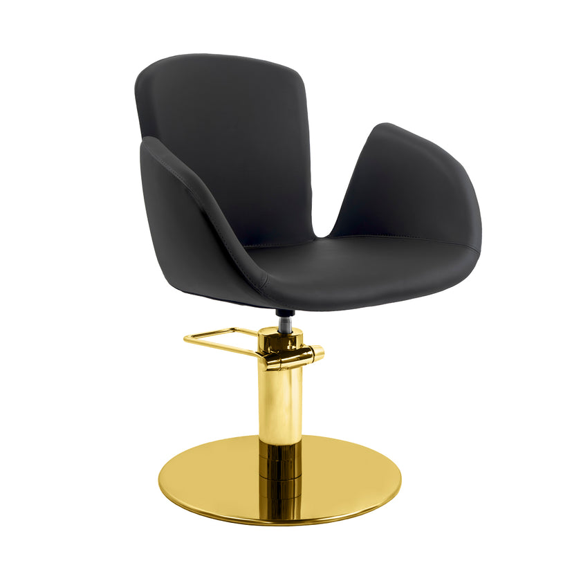 LILIUM hairdressing chair w/cross base 5Y B01