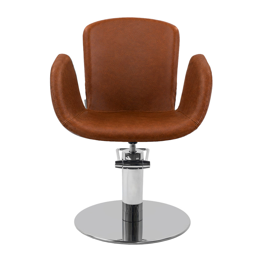 LILIUM hairdressing chair w/cross base 5Y B01