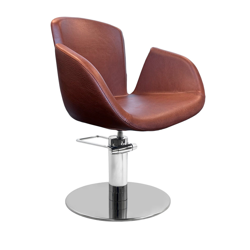 LILIUM hairdressing chair w/cross base 5Y B01