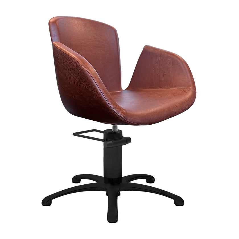 LILIUM hairdressing chair w/cross base 5Y B01