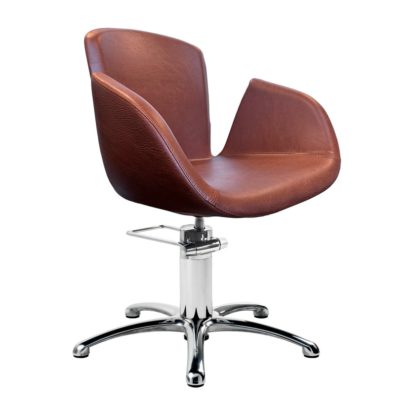 LILIUM hairdressing chair w/cross base 5Y B01