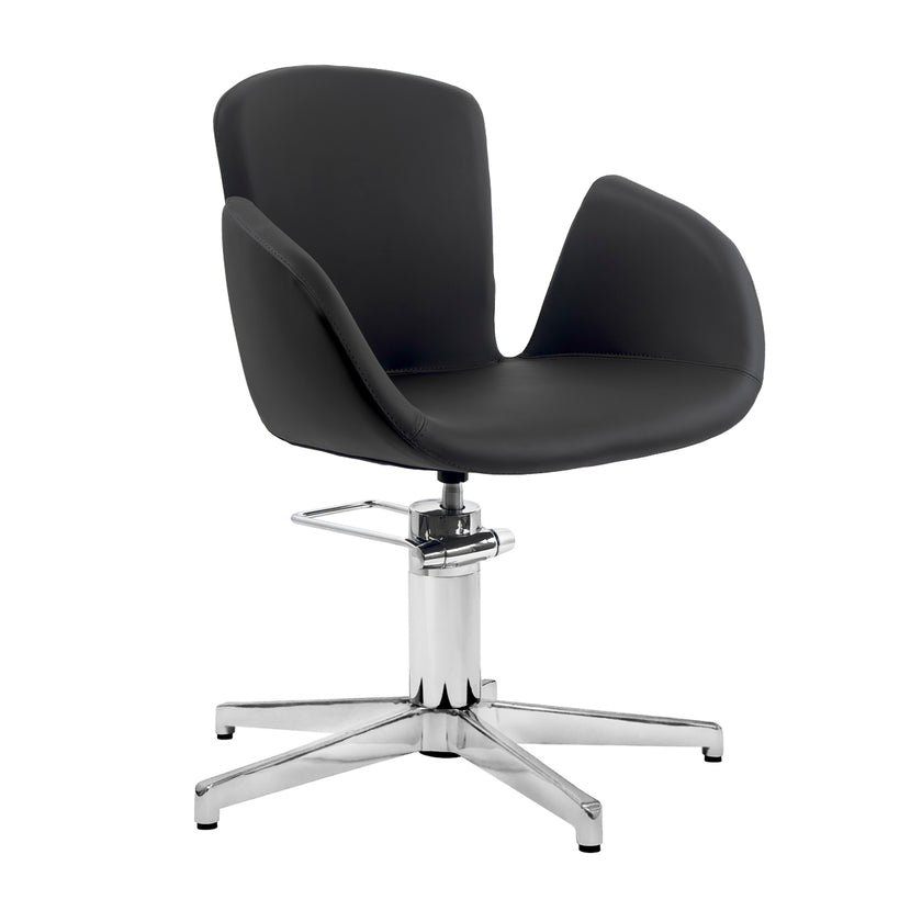 LILIUM hairdressing chair w/cross base 5Y B01
