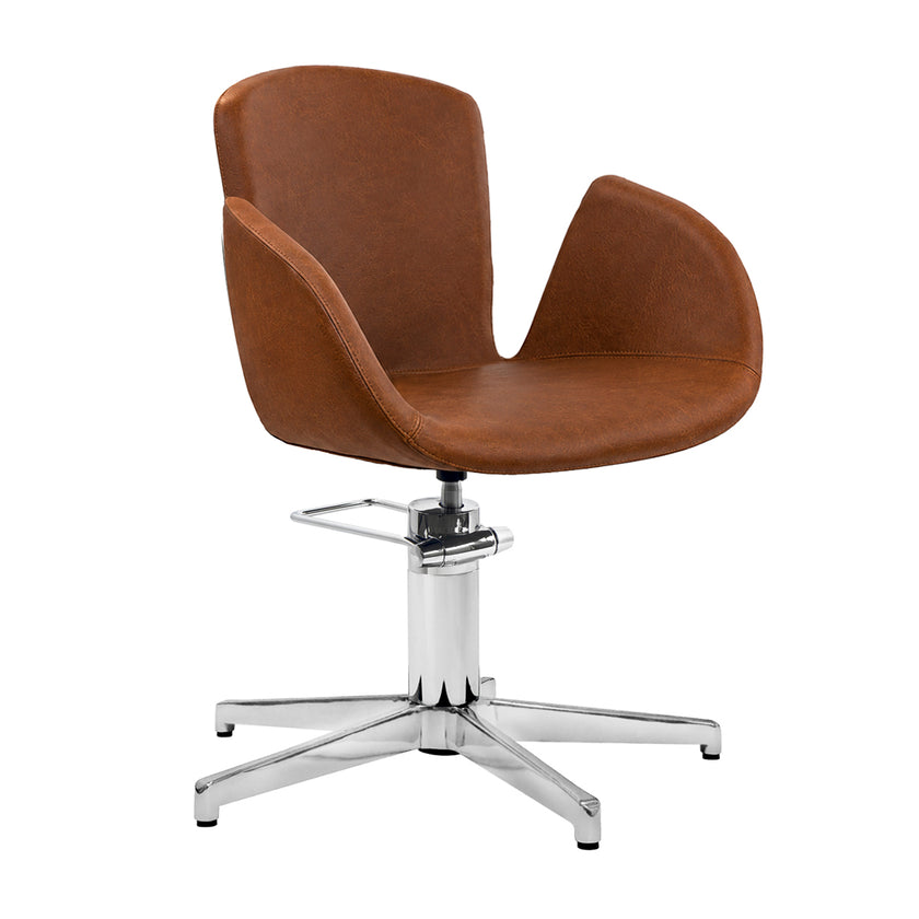 LILIUM hairdressing chair w/cross base 5Y B01
