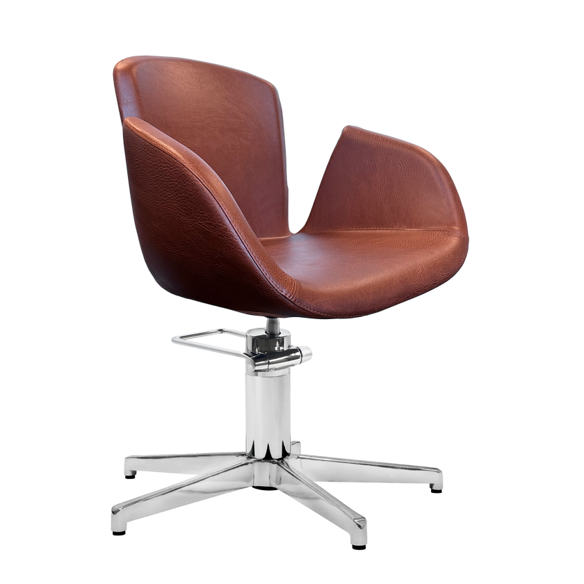 LILIUM hairdressing chair w/cross base 5Y B01
