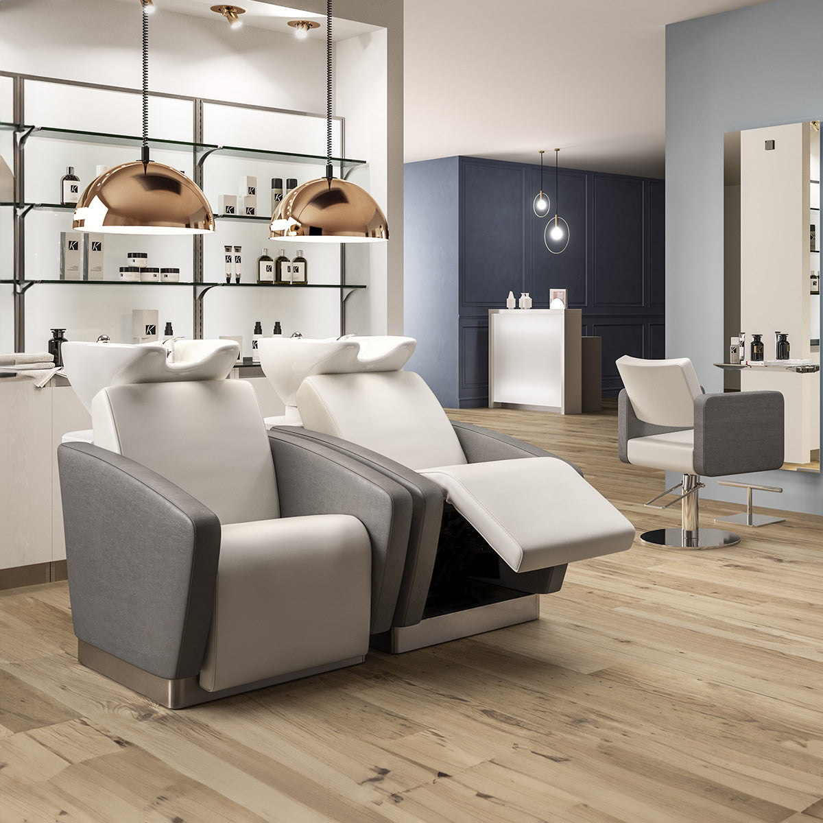 MIAMI CLOUD massagevask m/hvid kumme