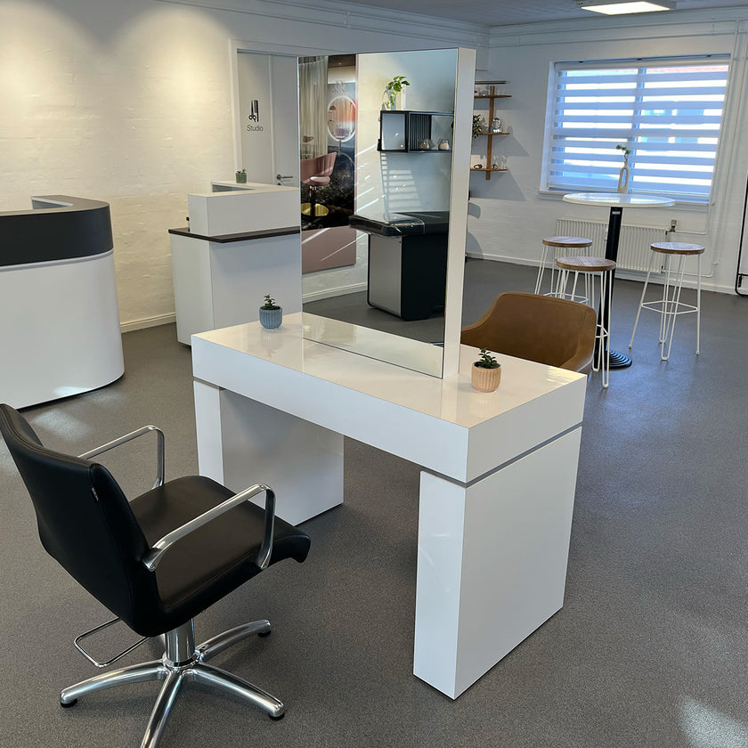 DEMO OASIS double console 2P white high gloss