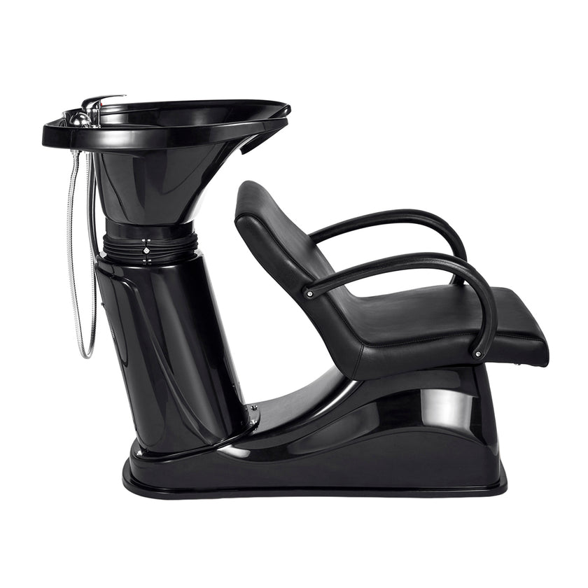 OLIVER washstand w/black plastic bowl