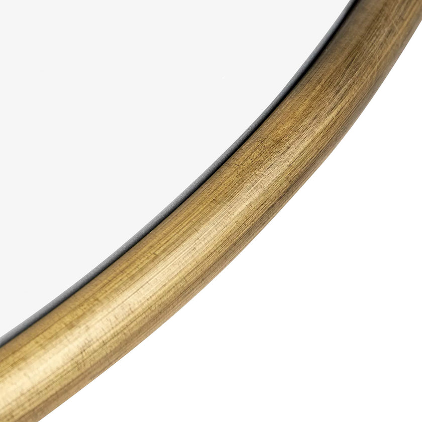 DEMO Copenhagen wall mirror Ø80 Antique brass