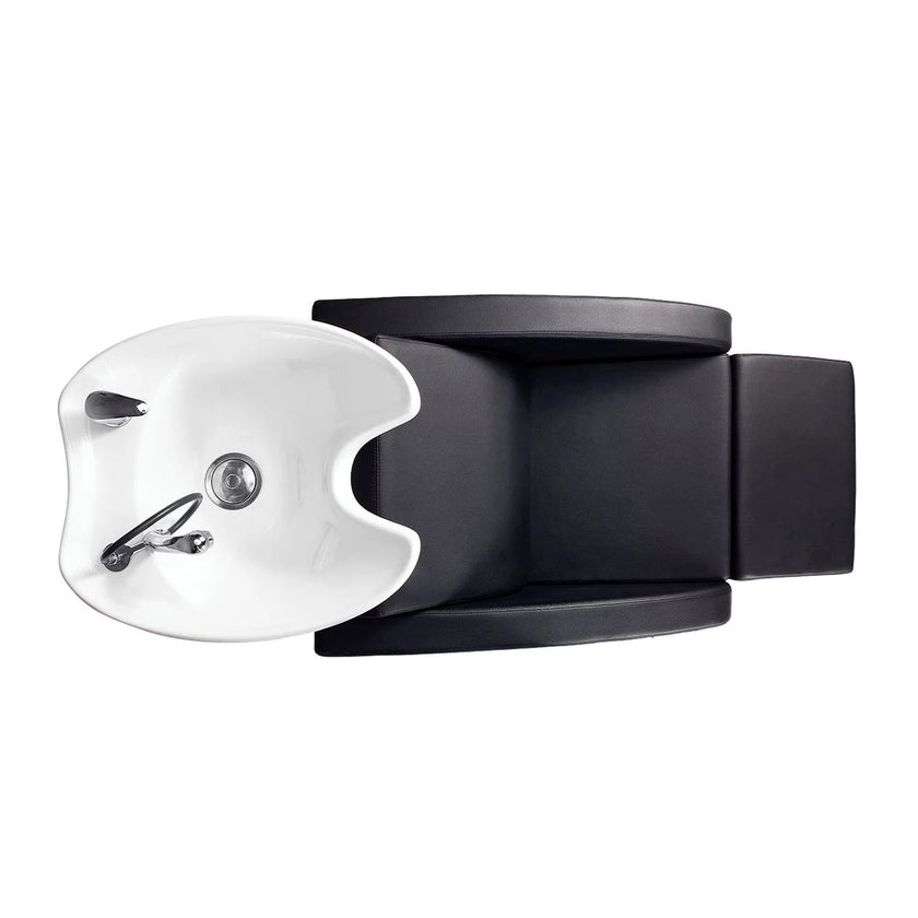 RALPH washstand w/white basin and electric legrest