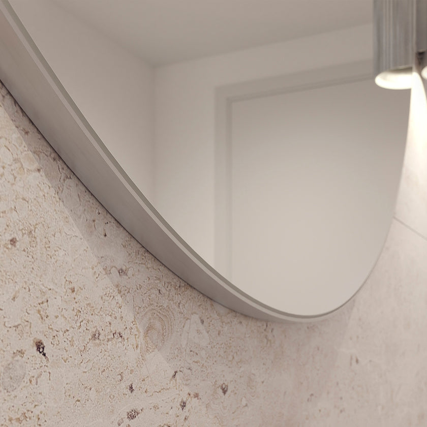 REFINE hairdressing mirror Ø100cm w/frame