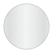 REFINE frisørspejl brun Ø100cm m/ramme