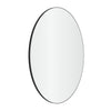 REFINE frisørspejl sort Ø100cm m/ramme