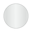 REFINE frisørspejl sort Ø100cm m/ramme