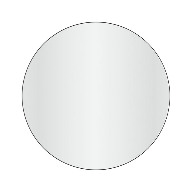 REFINE frisørspejl sort Ø100cm m/ramme