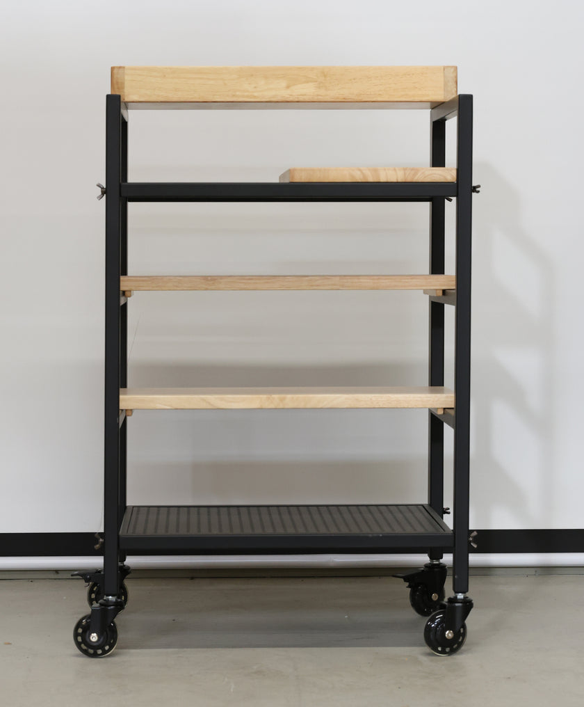 DEMO SKYE trolley in metal and wood look