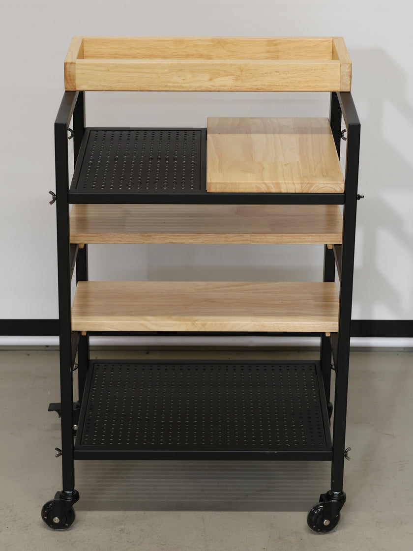 DEMO SKYE trolley in metal and wood look