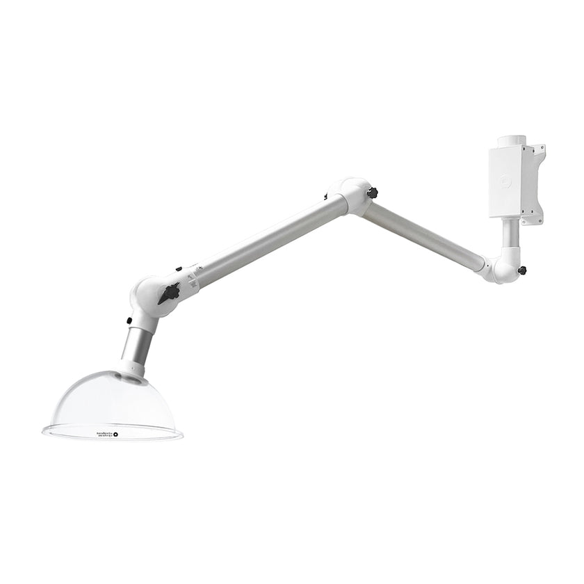 Exhaust screen small ROUND black