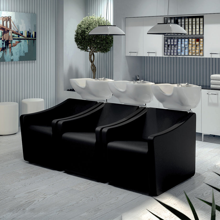 SCORZE massage sink w/white bowl