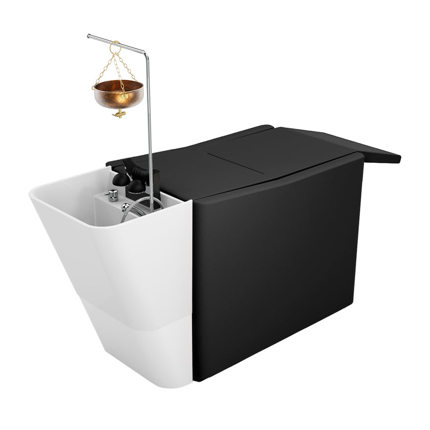 SKYLINE massagevask m/hvid kumme M01