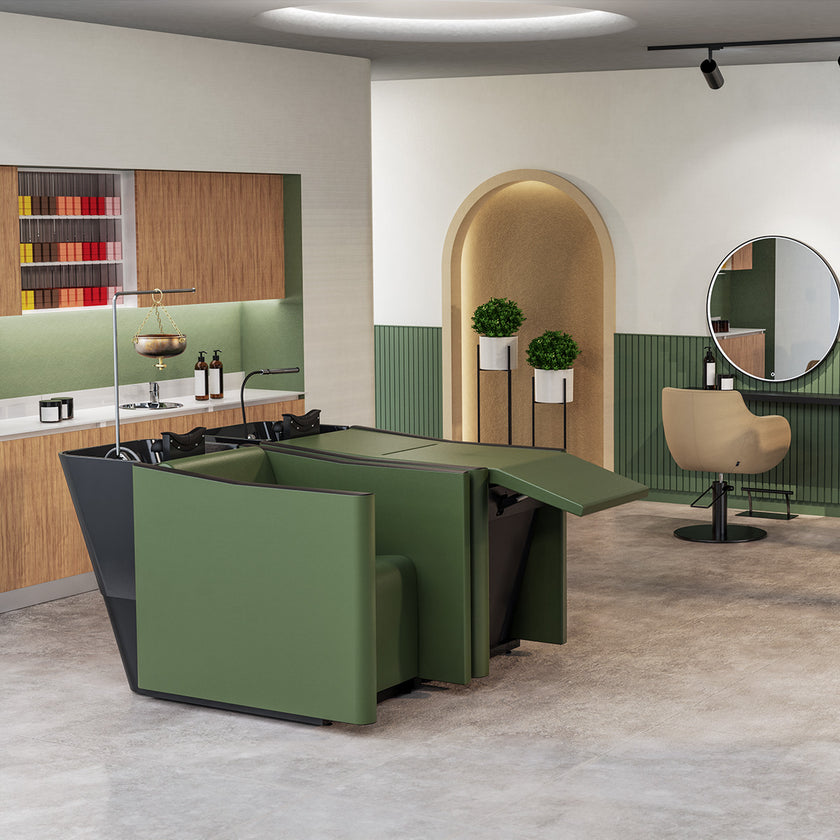 SKYLINE massagevask m/hvid kumme M01