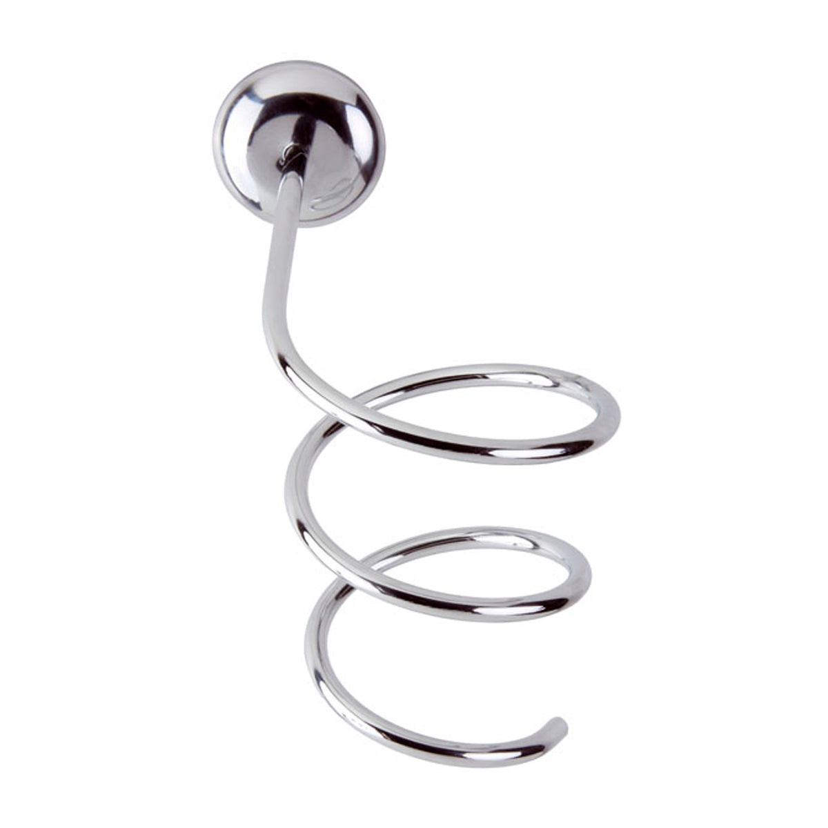 *SPIRAL fønholder - krom, højrevendt