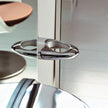 Stone hair dryer holder