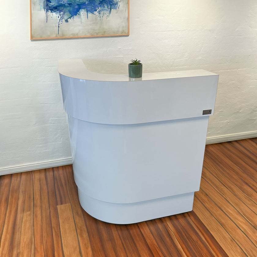 SUFLO disk hvid højglans 92x92