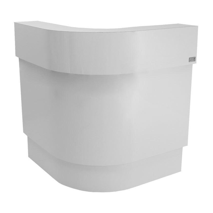 SUFLO disk hvid højglans 92x92